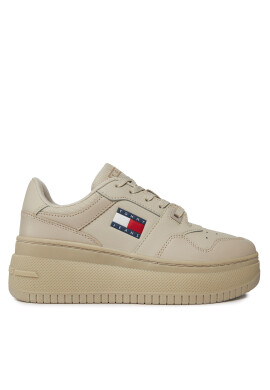 Tommy Jeans Сникърси Tjw Retro Basket Flatform Ess EN0EN02506 Бежов - Mera.bg
