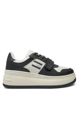 Tommy Jeans Сникърси Tjw Retro Basket Flatform Velcro EN0EN02573 Черен - Mera.bg