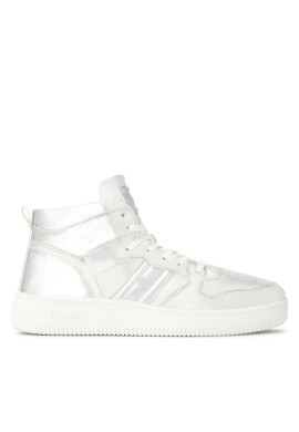Tommy Jeans Сникърси Tjw Retro Basket Metallic Mc EN0EN02399 Сив - Mera.bg