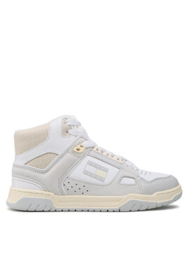 Tommy Jeans Сникърси Wmn Skate Mid EN0EN02027 Бял - Mera.bg