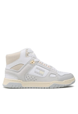 Tommy Jeans Сникърси Wmn Skate Mid EN0EN02027 Бял - Mera.bg