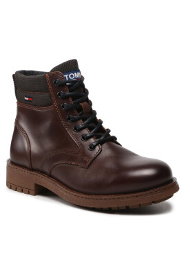 Tommy Jeans Туристически oбувки Classic Short Lace Up Boot EM0EM01057 Truffle Brown GT7 - Mera.bg