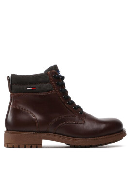 Tommy Jeans Туристически oбувки Classic Short Lace Up Boot EM0EM01057 Truffle Brown GT7 - Mera.bg