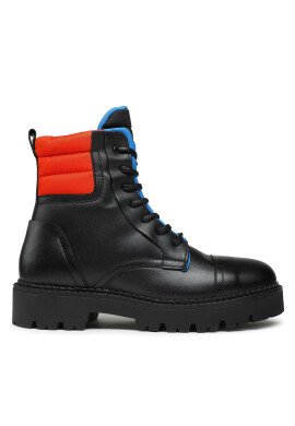 Tommy Jeans Туристически oбувки Padded Lace Up Heritage EM0EM01063 Черен - Mera.bg