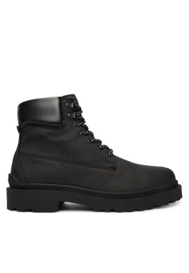 Tommy Jeans Зимни обувки Tjm Lace Up Boot Leather EM0EM01629 Черен - Mera.bg