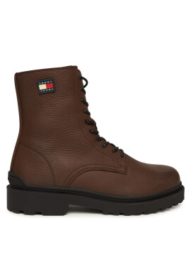 Tommy Jeans Зимни обувки Tjm Lace Up Tumbled High EM0EM01631 Кафяв - Mera.bg