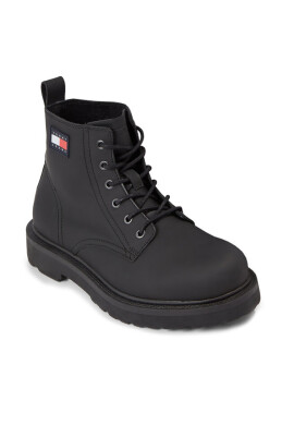Tommy Jeans Туристически oбувки Tjm Ruberized Lace Up Boot EM0EM01276 Черен - Mera.bg