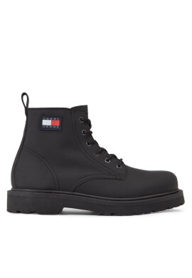 Tommy Jeans Туристически oбувки Tjm Ruberized Lace Up Boot EM0EM01276 Черен - Mera.bg