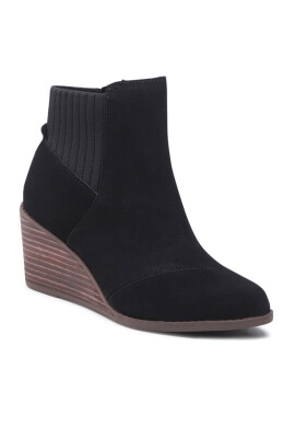 Toms Боти Sadie 10016851 Black Suede - Mera.bg