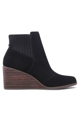 Toms Боти Sadie 10016851 Black Suede - Mera.bg