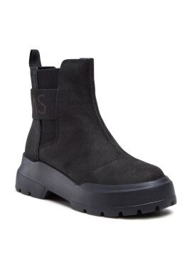 Toms Боти тип челси Alpargata Combat 10018983 Black Leather - Mera.bg