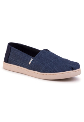 Toms Обувки Classic Majorca Blue Crosshatch Linen - Mera.bg