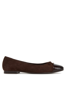 Tory Burch Балеринки Cap-Toe Ballet 169866 Кафяв - Mera.bg