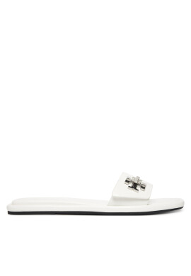 Tory Burch Чехли T Lock Slide 164676 Бял - Mera.bg