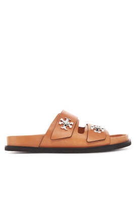 Tory Burch Чехли T Lock Sport Slide 166905 Кафяв - Mera.bg