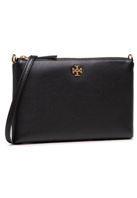 Tory Burch Дамска чанта Kira Pabbled Top-Zip Crossbody 61385 Black 001U - Mera.bg