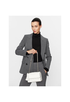 Tory Burch Дамска чанта Flaming Small Convertible Shoulder Bag 75576 Blanc/Silver 101 - Mera.bg
