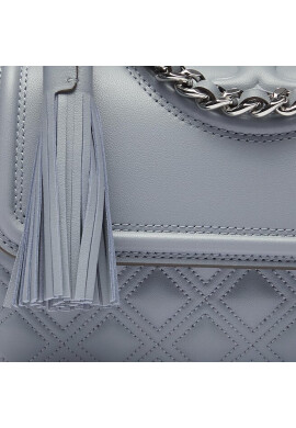 Tory Burch Дамска чанта Flaming Small Convertible Shoulder Bag 75576 Cloud Blue 023 - Mera.bg