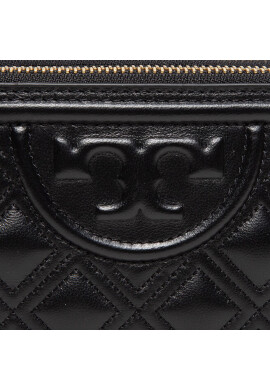Tory Burch Дамска чанта Fleming Double Zip Mini Bag 79403-001 Black - Mera.bg