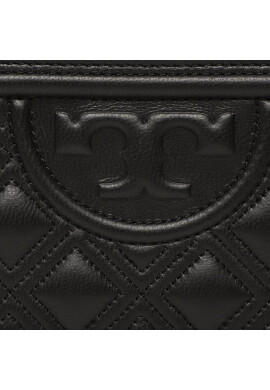 Tory Burch Дамска чанта Fleming Double-Zip Mini Bag 79403 Черен - Mera.bg