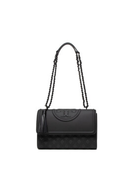 Tory Burch Дамска чанта Fleming Matte Convertible Shoulder Bag 82559 Черен - Mera.bg