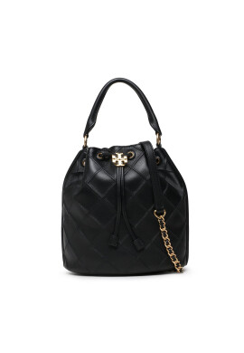 Tory Burch Дамска чанта Fleming Soft Bucket 142564 Black 001 - Mera.bg