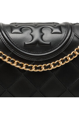 Tory Burch Дамска чанта Fleming Soft Convertible Shoulder Bag 137301 Черен - Mera.bg