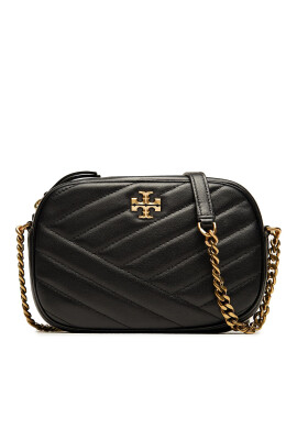 Tory Burch Дамска чанта Kira Chevron Camera Bag 152353 Черен - Mera.bg