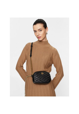 Tory Burch Дамска чанта Kira Chevron Camera Bag 152353 Черен - Mera.bg