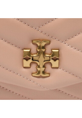 Tory Burch Дамска чанта Kira Chevron Chain Wallet 90343 Бежов - Mera.bg