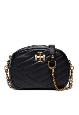 Tory Burch Дамска чанта Kira Chevron Small 90450 Black 001 - Mera.bg