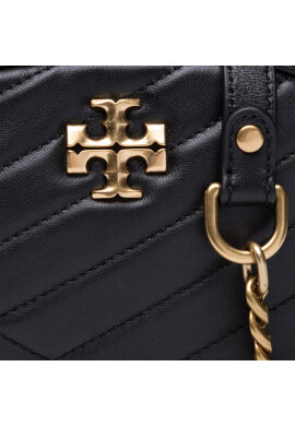 Tory Burch Дамска чанта Kira Chevron Small 90450 Black 001 - Mera.bg