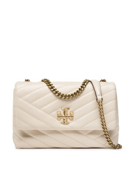 Tory Burch Дамска чанта Kira Chevron Small 90452 Бежов - Mera.bg