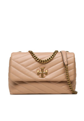 Tory Burch Дамска чанта Kira Chevron Small Convertible Shoulder Bag 90452 Розов - Mera.bg