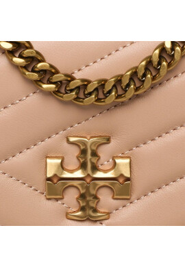 Tory Burch Дамска чанта Kira Chevron Small Convertible Shoulder Bag 90452 Розов - Mera.bg
