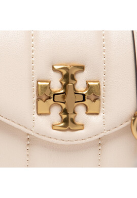Tory Burch Дамска чанта Kira Mini Camera Bag 88095 Brie/Rolled Gold 136 - Mera.bg