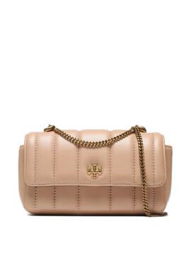 Tory Burch Дамска чанта Kira Mini Flap Bag 142567 Devon Sand 288 - Mera.bg