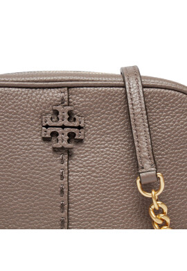 Tory Burch Дамска чанта Mcgraw Camera 147578 Сребрист - Mera.bg