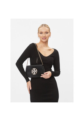 Tory Burch Дамска чанта Reva Clutch 152250 Черен - Mera.bg