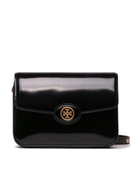 Tory Burch Дамска чанта Robinson Spazzolato Convertible Shoulder Bag 143122 Черен - Mera.bg
