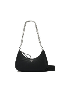 Tory Burch Дамска чанта Small 151 Mercer Nylon Crestent 148656 Black 001 - Mera.bg