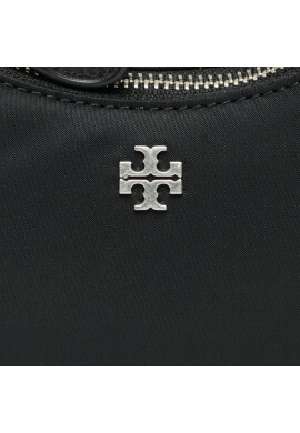 Tory Burch Дамска чанта Small 151 Mercer Nylon Crestent 148656 Black 001 - Mera.bg