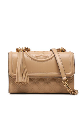 Tory Burch Дамска чанта Small Fleming Convertible 75576 Dessert Dune 284 - Mera.bg