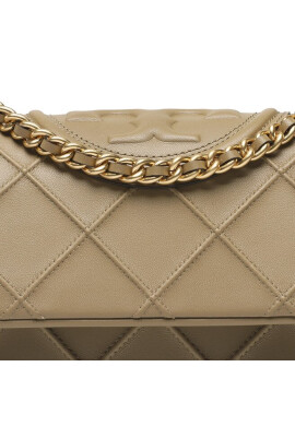 Tory Burch Дамска чанта Small Fleming Soft Convertible Shoulder Bag 139060 Кафяв - Mera.bg