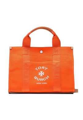 Tory Burch Дамска чанта Small Tory Tote 148661 Оранжев - Mera.bg