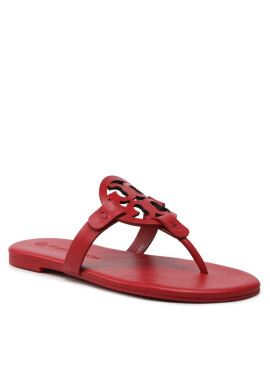 Tory Burch Джапанки Miller 90582 Tory Red 631 - Mera.bg