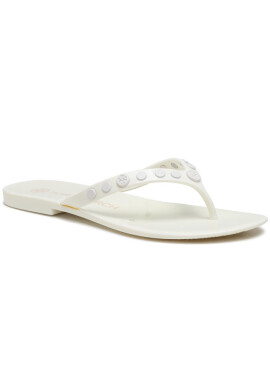 Tory Burch Джапанки Studded Jelly 76555 New Ivory 104 - Mera.bg