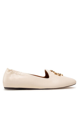 Tory Burch Лоуфъри Eleanor Loafer 84922 New Cream 122 - Mera.bg
