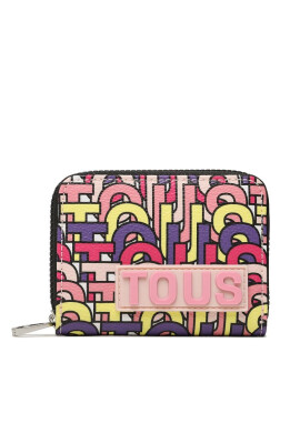 TOUS Малък дамски портфейл Monedero M. T Vera 2001857513 Multi/Pink - Mera.bg