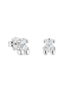 TOUS Обици Color Bear 1004228300 Сребрист - Mera.bg